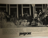 vintage Jansport Print Ad Advertisement pa1 - £4.65 GBP