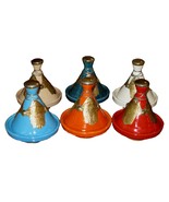 Mini Tagine serving dish, Moroccan tagine, Moroccan serving Tagine hamsa... - $533.89 MXN