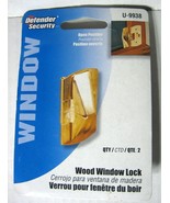 Prime Line U9938 Wood Window Flip Lock Brass Plated 2 Pack - £6.01 GBP