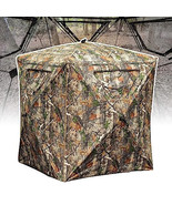 Lenotos Hunting Blind, 2 Person Pop Up Blinds 360 Degree See Through, Po... - €288,71 EUR