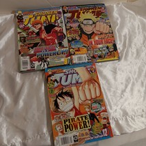 Set of 3 Shonen Jump Manga Magazines 2008 #9, #10 &amp; #12 (No Cards Included) - £23.74 GBP