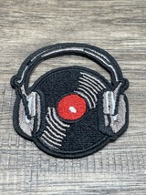 Record Headphones Iron-On Patch: Vinyl LP Album Audiophile Music Lover K... - $94.04 MXN