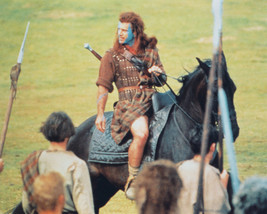 Braveheart Mel Gibson On Horse 16x20 Canvas Giclee - £56.08 GBP