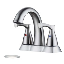 Brushed Nickel 4&quot; Centerset Bathroom Faucet - $90.99