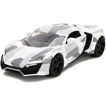 Lykan Hypersport White / Camo 1:24 Scale Diecast Vehicle - £47.21 GBP