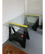 Large Beautiful Glass Table Top Measuring 5&#39; by 3&#39; by 3/8&quot; Fantastic! - £90.73 GBP