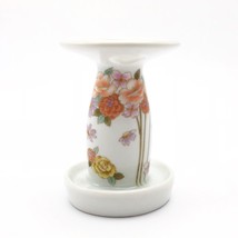 Vintage Ceramic Toothbrush Holder w/ Flowers Floral by San Francisco Pot... - $290.41 MXN