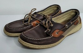 Sperry Top-Sider Size 9 M Brown Boat Shoe Shoes Leather Women 9767765 - £15.97 GBP
