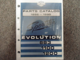 1986 1987 1990 Harley Davidson Sportster Evolution Models Parts Catalog Manual - £94.42 GBP