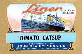 Liner Brand Tomato Catsup 20 x 30 Poster - £20.76 GBP