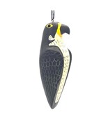 Peregrine Falcon Bird Fair Trade Nicaragua Wood Handcrafted Ornament - £12.87 GBP