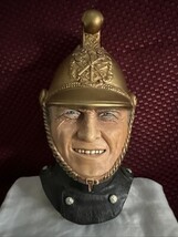 BOSSONS VINTAGE 1989 CHALKWARE HEAD CONGLETON ENGLAND VICTORIAN FIREMAN - $723.99 MXN