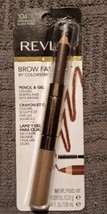 Revlon ColorStay Brow Fantasy Eyebrow 2-in-1 Gel &amp; Pencil, #104Dark Blonde(MK10) - £10.82 GBP
