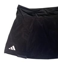 Adidas Aeroready Tennis Skort Women’s S Black Athletic Skirt Shorts NWT image 2