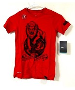 Nike Dri-Fit Youth Lebron James Lion Strive for Greatness Athletic Cut T... - $338.51 MXN