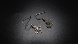 Vintage Sterling Silver Celtic Knot Earrings 3cm - $11.88