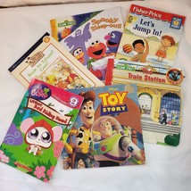 Lot Of 6 Kids Books Disney Sesame Street - Fisher Price - The Littlest Pet Shop - £7.69 GBP