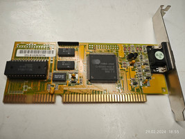 16 Bit ISA VGA Card Cirrus Logic CL-GD5401 256 KB RAM - £33.57 GBP