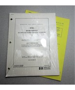 Hewlett Packard 10746A Binary Interface Operating &amp; Service Manual - $43.63