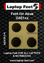 Laptop Feet for Asus G501xx ROG compatible kit ( 4 pcs self adhesive 3M) - £9.38 GBP