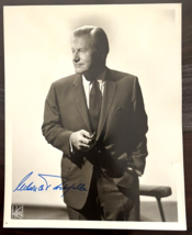 Nelson Rockefeller Signed Card Stock Paper Photo Black White Kriegsmann ... - £45.61 GBP