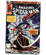 AMAZING SPIDER-MAN #210 comic book-1980-MARVEL First Madame Web VF - £173.33 GBP