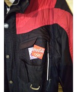 Coca Cola Coat Jacket 2002 Salt Lake City Winter Olympics Official Red M... - $120.84 CAD
