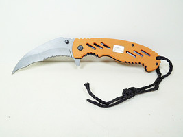 Tactical Spring Assist Karambit Blade Folding Pocket Knife 5 in. Knives Assisted - £7.28 GBP