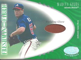 2001 Leaf Certified Materials Marcus Giles 120 Braves 036/200 - £3.92 GBP