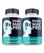 Memo Max Pro Capsules, MemoMax Pro Supplement for Brain Health (2 pack) - $495.52 MXN