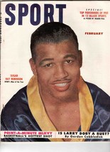 Feb 1957 Sport Magazine Sugar Ray Robinson - £47.62 GBP