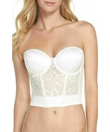 Le Mystere Sensuelle Convertible Underwire Bustier SZ 32F Ivory - $27.03