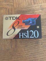 TDK 8mm Video Cassette HS120 - $16.56 CAD
