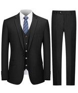 Cooper&amp;Nelson Men&#39;s Suit Slim Fit,3 Piece One Button Jacket Vest Pants T... - $103.11 CAD