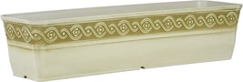 Desert-Colored 18&quot; Corinthian Trough Planter From Classic Home And Garden,, 514. - £33.55 GBP