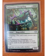 Webweaver Changeling Magic The Gathering Modern Horizons 192 Shapeshifte... - $2.76 CAD