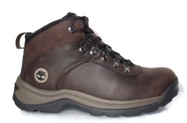 Timberland Flume Men&#39;s Brown Waterproof Trail Hiking Boots SZ 10.5, 18128 - £93.49 GBP