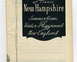 Monadnock Region New Hampshire Summer Home &amp; Winter Playground Booklet 1... - £39.77 GBP