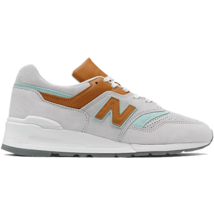 New Balance 997 NB 997VA2 Sneakers Men Nimbus Cloud Peach Teal Athletic Size 9.5 - £147.90 GBP