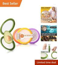 4-Piece Airtight Food Storage Set – Silicone Organizers for Freshness &amp; ... - $37.57