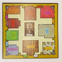 Clue X Replacement Game Board Only 1972 Crafts Wall Art General Mills USA - £5.51 GBP