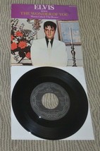 Elvis Presley Wonder of You Mama Liked Roses 45 Canada Collector Series ... - £8.76 GBP