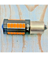 4x Alla Lighting LED 1156 Bulb Amber Brake Turn Signal DRL Yellow 2800 L... - $46.62 CAD