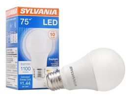 SYLVANIA LED Light Bulb 75W Equivalent A19 12W Medium Base Daylight 1 Pack - $38.57 MXN SYLVANIA LED Light Bulb 75W Equivalent A19 12W Medium Base Daylight 1 Pack - $38.57 MXN