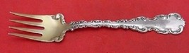 An item in the Antiques category: Louis XV By Whiting Sterling Silver Ramekin Fork Goldwashed 5 3/4"