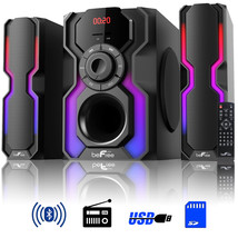 beFree Sound 2.1 Channel Bluetooth Multimedia Wired Speaker Shelf Stereo... - $2,626.59 MXN