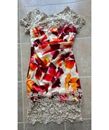 Karyn Miran Flowers Midi Dress Size 8 - £55.06 GBP