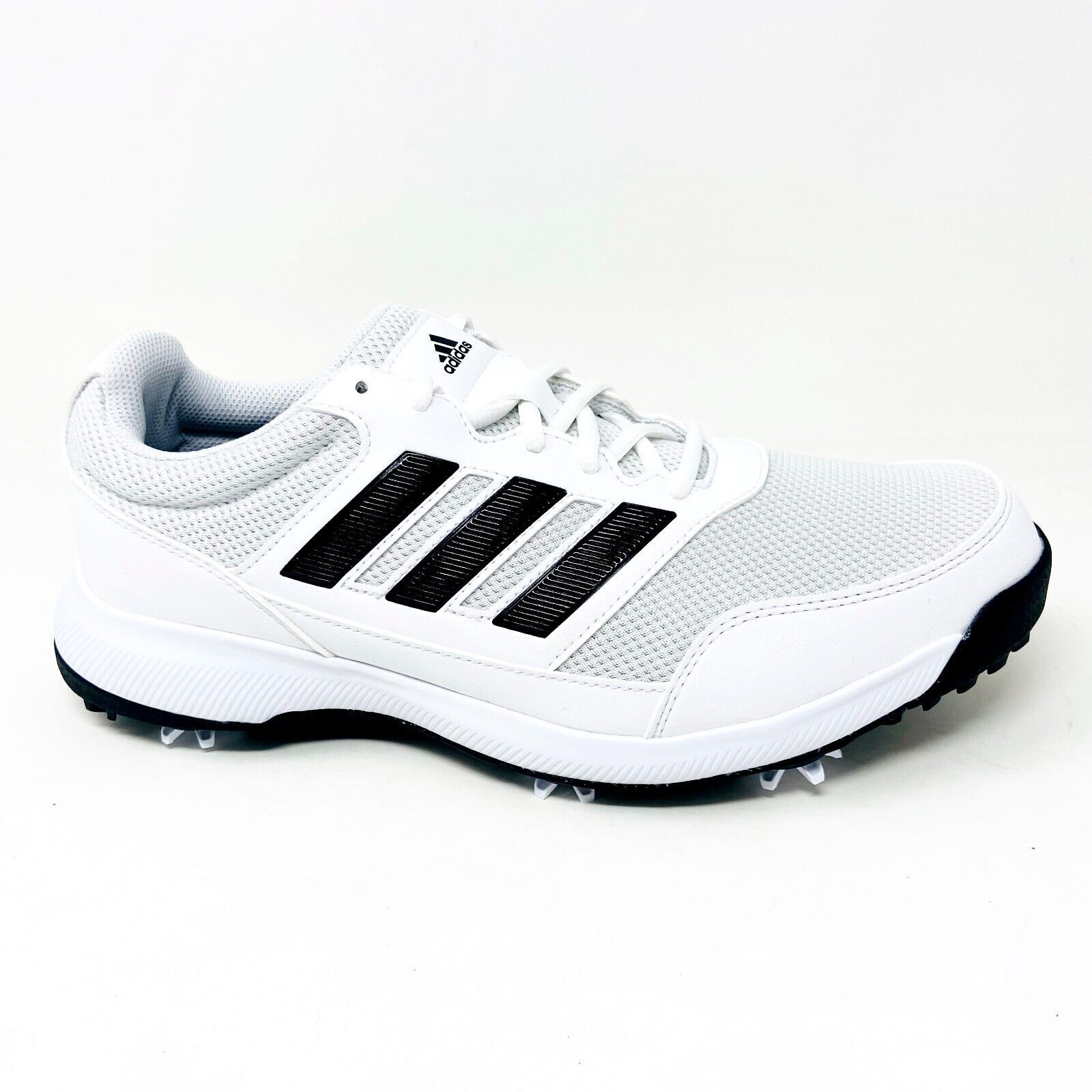 Adidas Tech Response 2.0 Cloud White Black Mens Wide Width Golf Shoes EE... - $59.95