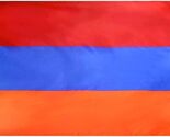 Armenia - 4'X6' Nylon Flag - Nylon, Without Fringe, Grommets - $85.20