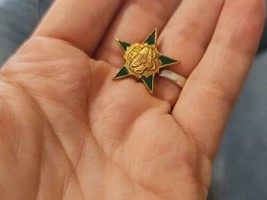 Vintage Girl Scout: Five Point Star Pin - £15.55 GBP